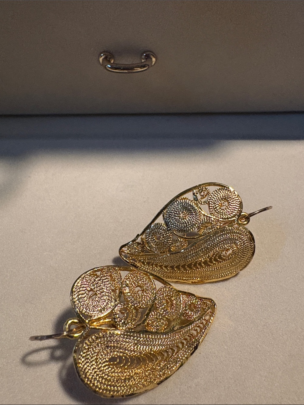Filigree Drop Earrings